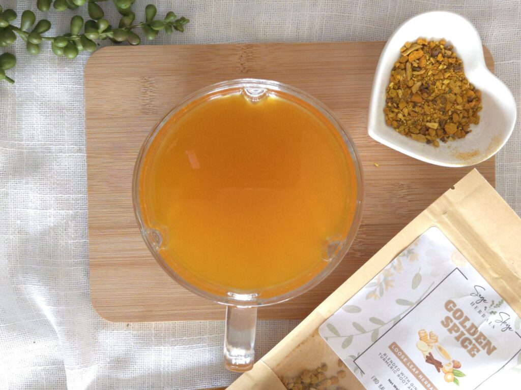 7 Warming Herbs Positive to Keep You Cozy This Fall! 9 golden spice warming herb tea