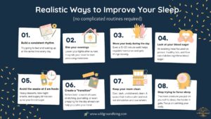 improve sleep naturally