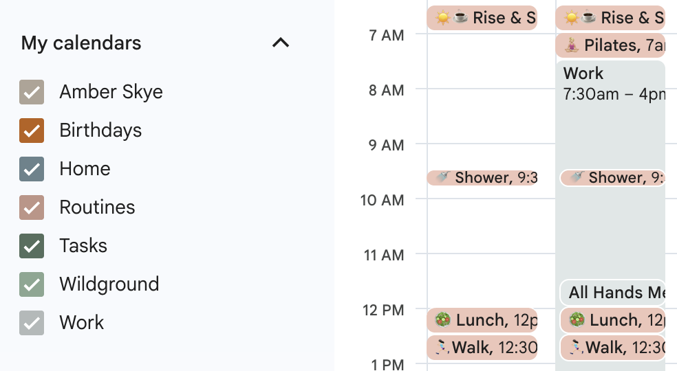 Maintenance | The Parts Nobody Talks About 3 maintenance calendar